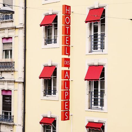 Hotel Des Alpes Geneve Exteriör bild