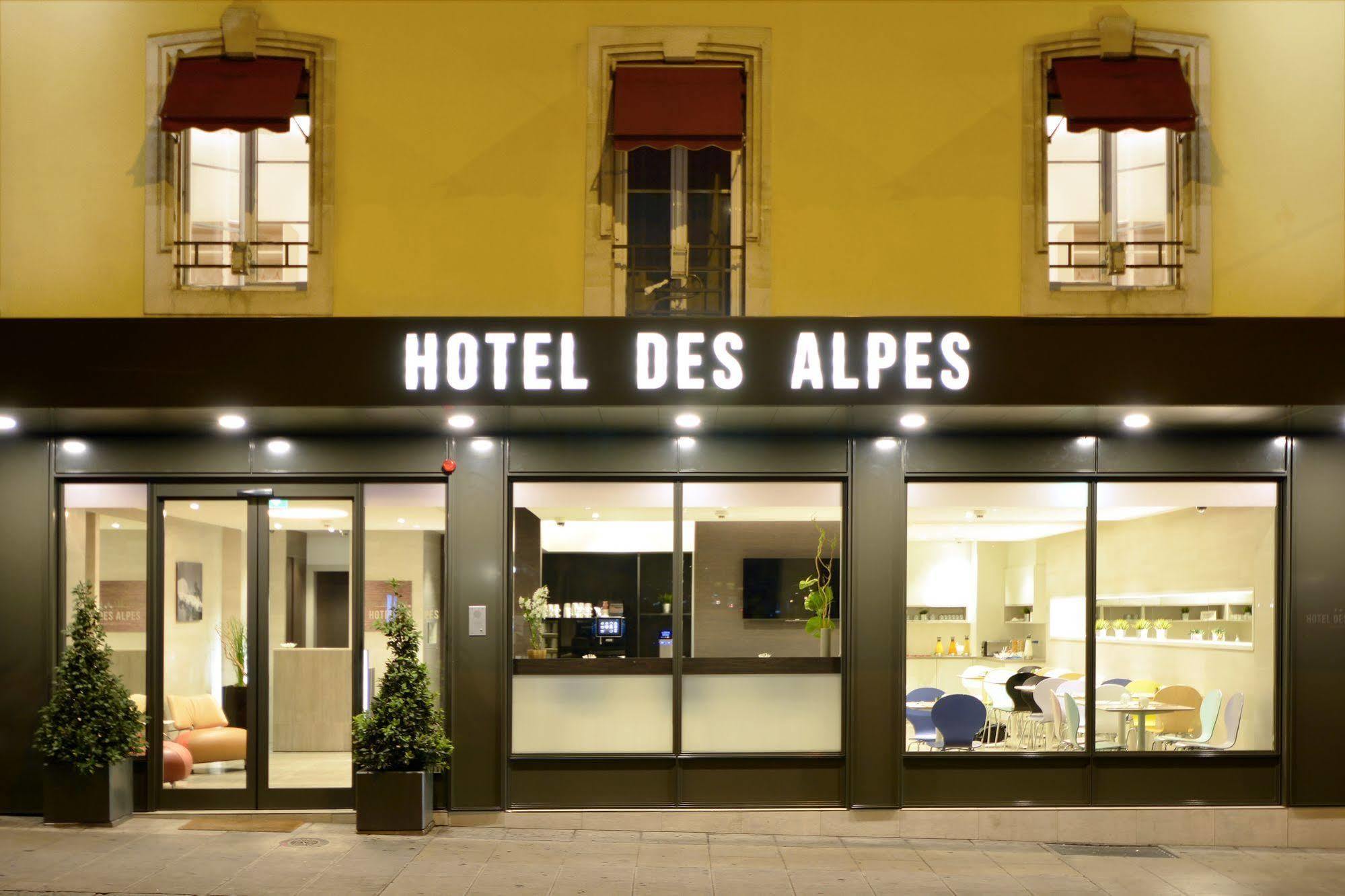 Hotel Des Alpes Geneve Exteriör bild